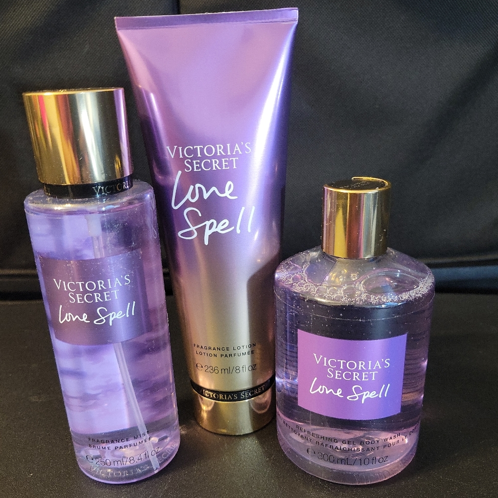 3 pc Victoria's Secret Love Spell